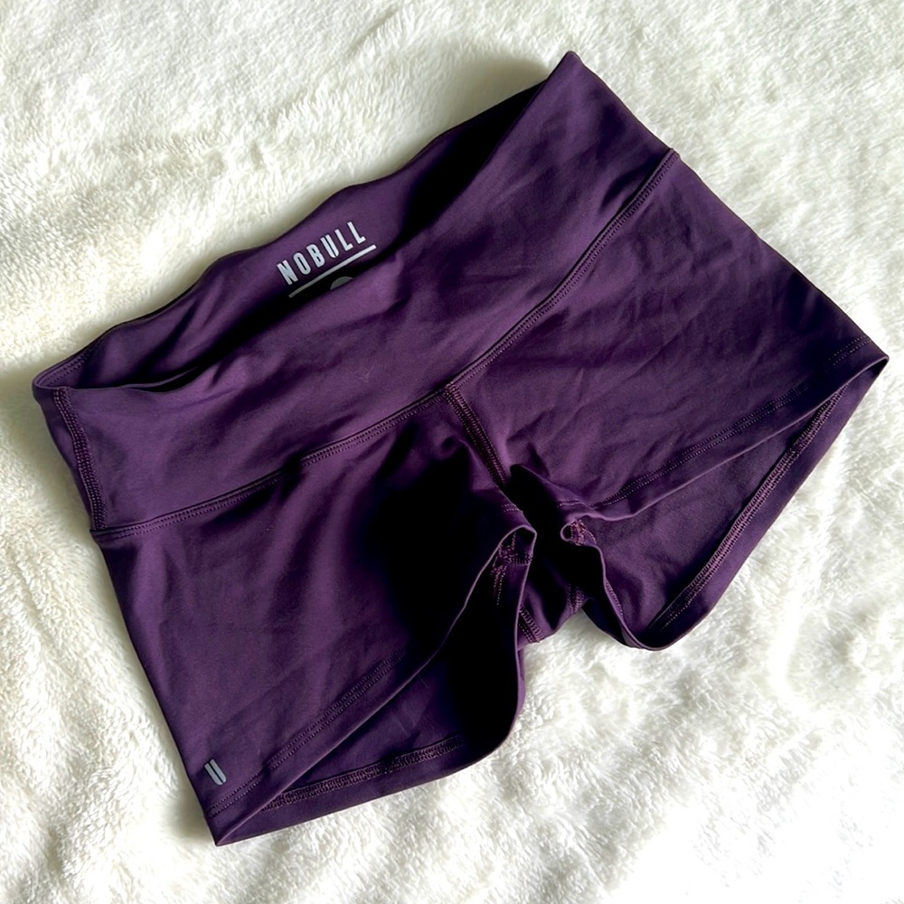 NOBULL small plum shorts